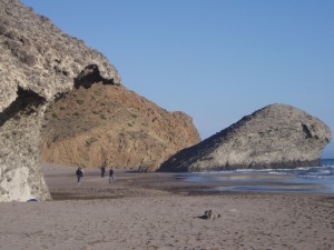 Дикие пляжи в природном парке Кабо де Гата (kabo de gata)